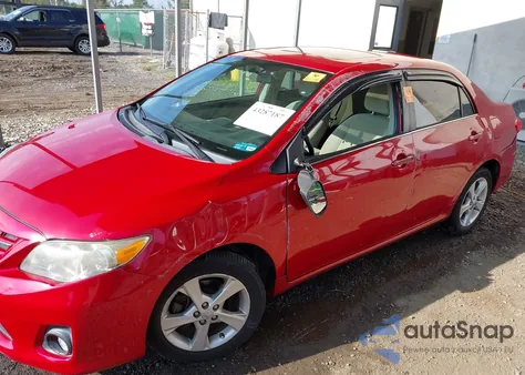 2013 Toyota Corolla Le из США, поврежденный, VIN 2T1BU4EE4DC011085